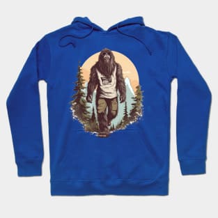 Dope Sasquatch in Nature Hoodie